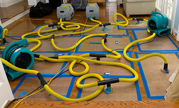 Professional Water Extraction technician working in Stratford, WI